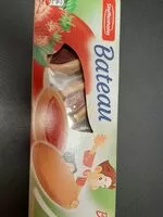 Mängden socker i Bateau biscuits Fraise