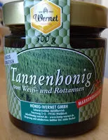 Mängden socker i Tannenhonig