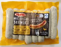 Mängden socker i Mini Geflügel Bratwurst