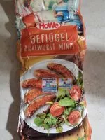 Mängden socker i Geflügelbratwurst Minis