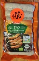 Mängden socker i Bio Hähnchen Bratwurst