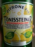 Mängden socker i Tönissteiner citron