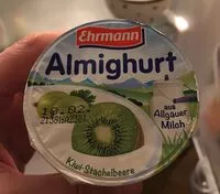 Mängden socker i Almighurt - Kiwi-Stackelbeere