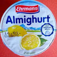 Mängden socker i Almighurt - Zitrone