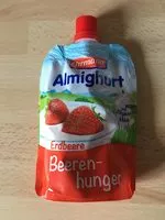 Mängden socker i Almighurt Quetschbeutel Erdbeere