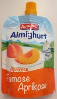 Mängden socker i Almighurt Famose Aprikose