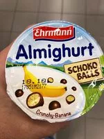 Mängden socker i Almighurt Schoko Balls - Crunchy Banane