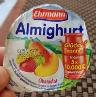 Mängden socker i Almighurt - Obstsalat