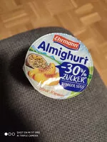 Mängden socker i Almighurt weniger süß - Pfirsich-Maracuja