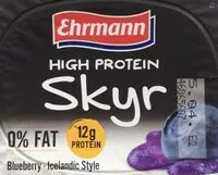 Mängden socker i Skyr blueberry