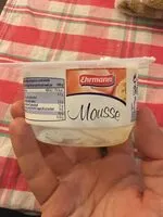 Mängden socker i Mousse fromage frais & fruit