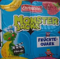 Mängden socker i Früchtequark, Monster Backe