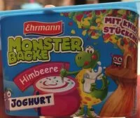 Mängden socker i Monster Backe Knister Himbeer, Himbeer