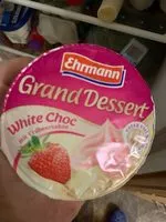 Mängden socker i Grand Dessert, White Choc Erdbeer