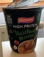 Mängden socker i High Protein Hazelnutt Mousse