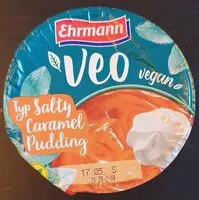 Mängden socker i Veo vegan Typ Salty Caramel Pudding