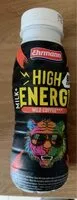 Mängden socker i High Energy Wild Coffee