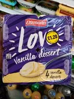 Mängden socker i Vanilla dessert