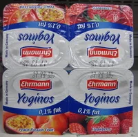 Mängden socker i Yoginos