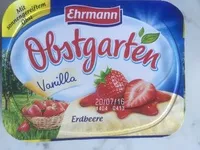 Mängden socker i Obstgarten Vanilla Erdbeere