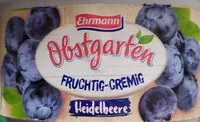 Mängden socker i Obstgarten fruchtig-cremig Heidelbeere