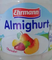 Mängden socker i Almighurt - Obstsalat