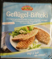 Mängden socker i Geflügel Bifteki
