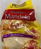 Mängden socker i Mandeln, gemahlen