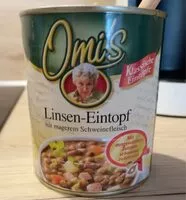 Mängden socker i Linsen-Eintopf