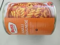 Mängden socker i Fusili Bolognese