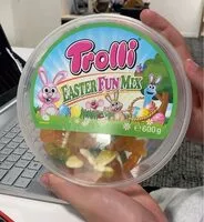 Mängden socker i Trolli Easter Fun Mix