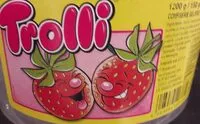 Mängden socker i Trolli Fraise Acidulée [bac De 150 Pices]