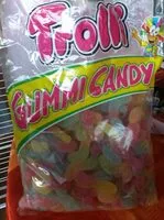 Mängden socker i Gummy Candy