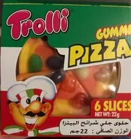 Mängden socker i Trolli Jelly Gummi Pizza