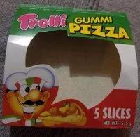 Mängden socker i Gummi Pizza