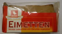 Mängden socker i Eimetten