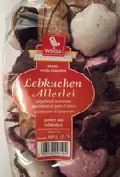 Mängden socker i Lebkuchen Allerlei