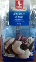 Mängden socker i Weiss Lebkuchen-allerlei