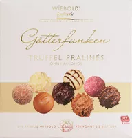 Mängden socker i Götterfunken Trüffel Pralines ohne Alkohol