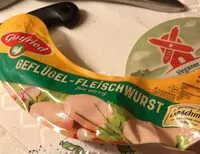 Mängden socker i Geflügel Fleischwurst