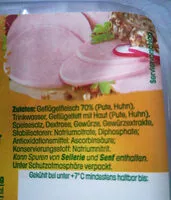 Mängden socker i Geflügel-Fleischwurst