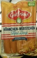Mängden socker i Hänchen würstchen hot dog