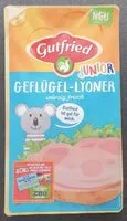 Mängden socker i Geflügel-Lyoner