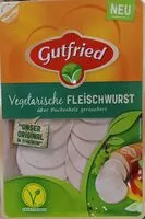 Mängden socker i Vegetarische Fleischwurst