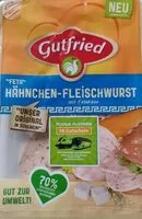 Mängden socker i Hähnchen-Fleischwurst