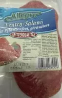 Mängden socker i Truten-salami