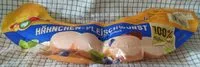 Mängden socker i Hähnchen-Fleischwurst