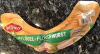 Mängden socker i Geflügel Fleischwurst