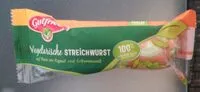 Mängden socker i Vegetarische Streichwurst