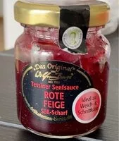 Mängden socker i Senfsauce Rote Feige